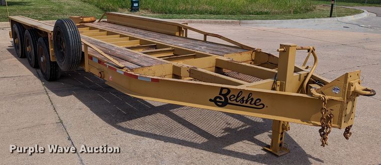 image for item LM9808 1994 Belshe  equipment trailer