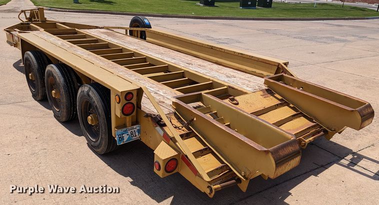 image for item LM9808 1994 Belshe  equipment trailer