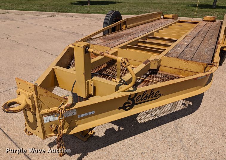 image for item LM9808 1994 Belshe  equipment trailer