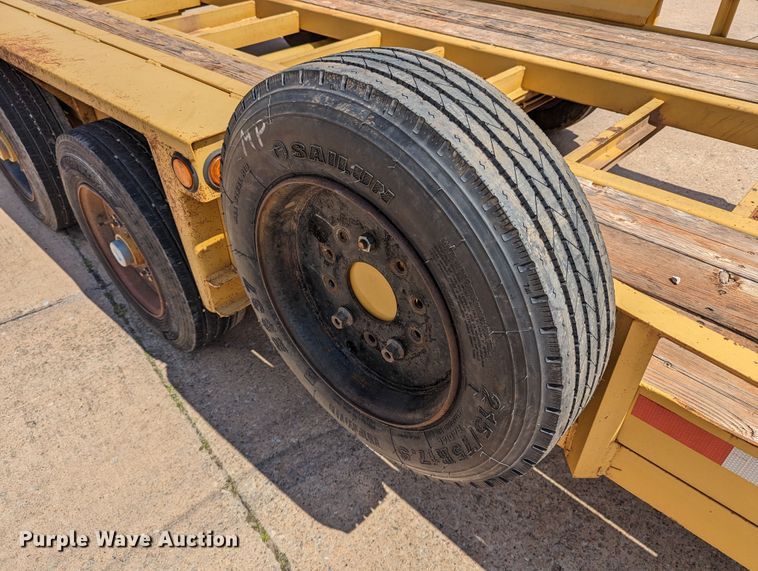 image for item LM9808 1994 Belshe  equipment trailer