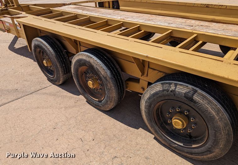 image for item LM9808 1994 Belshe  equipment trailer