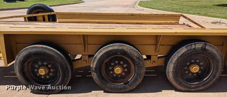 image for item LM9808 1994 Belshe  equipment trailer