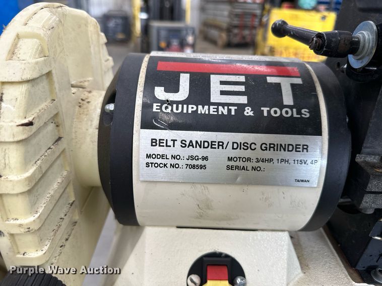 image for item LQ9028 Jet JSG-96 belt sander