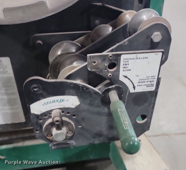 image for item LQ9226 Greenlee 855 Smart Bender  conduit bender