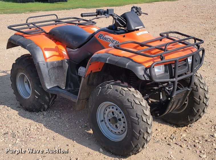image for item LQ9259 2001 Honda Rancher ES  ATV