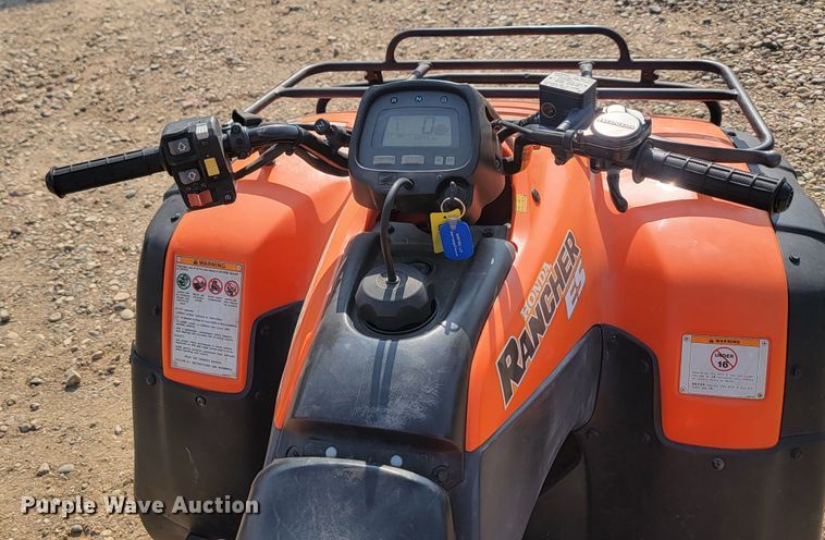 image for item LQ9259 2001 Honda Rancher ES  ATV