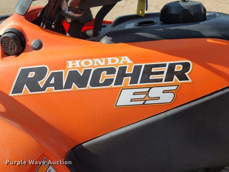 image for item LQ9259 2001 Honda Rancher ES  ATV