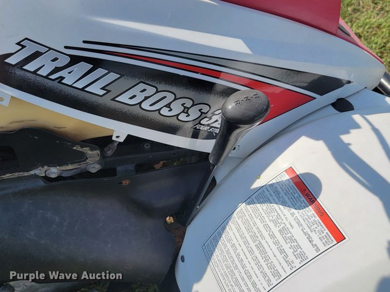 image for item LQ9263 2000 Polaris Trail Boss 325 ATV