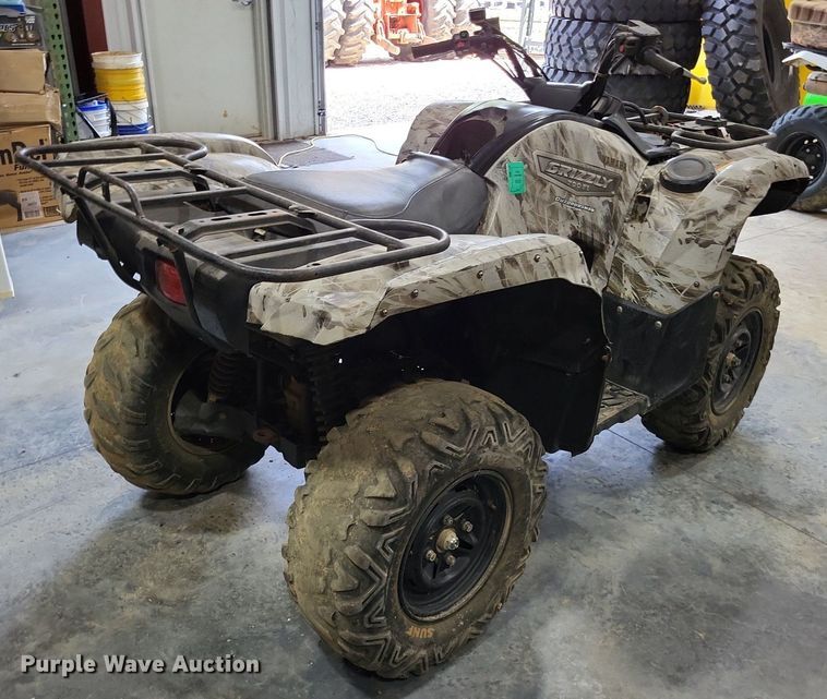 image for item LS9669 2007 Yamaha Grizzly 700FI  ATV