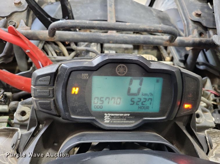 image for item LS9669 2007 Yamaha Grizzly 700FI  ATV