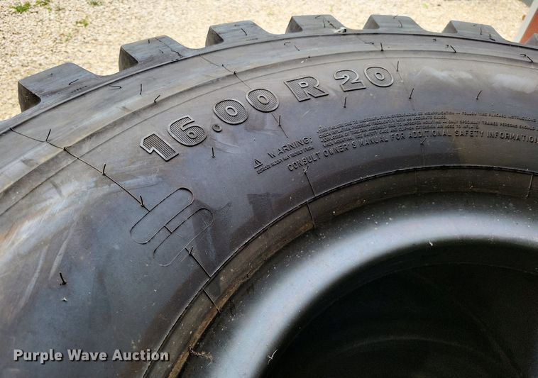 image for item LS9671 (4) Michelin XZL 16.00R20