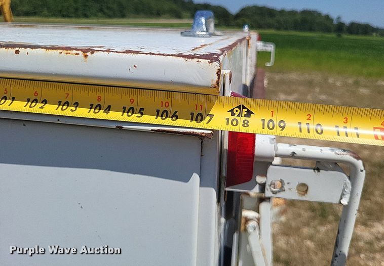 image for item LS9686 2001 Ford F350 Super Duty XL  Crew Cab utility bed pickup truck