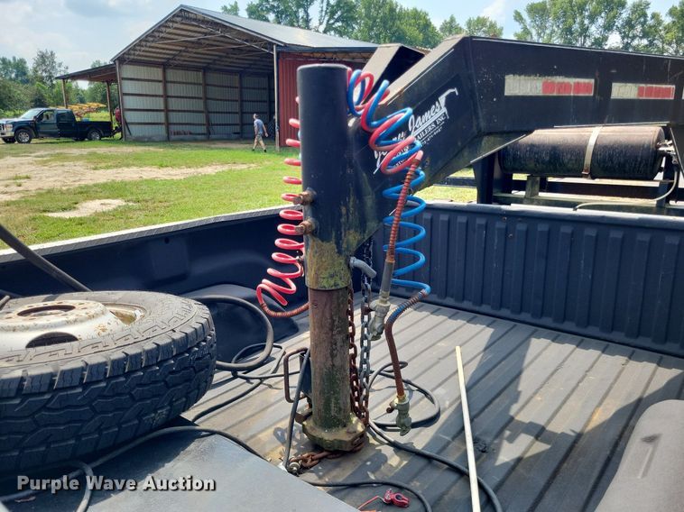 image for item LS9693 2011 Jerry James  flatbed trailer