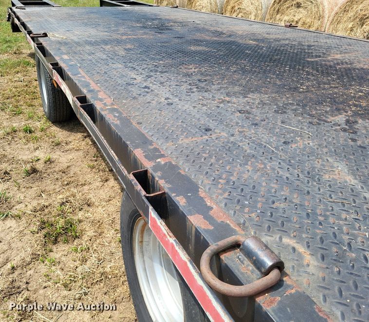 image for item LS9693 2011 Jerry James  flatbed trailer