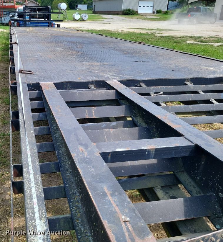 image for item LS9693 2011 Jerry James  flatbed trailer