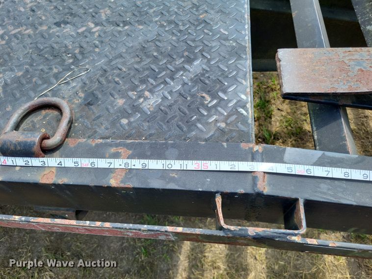 image for item LS9693 2011 Jerry James  flatbed trailer