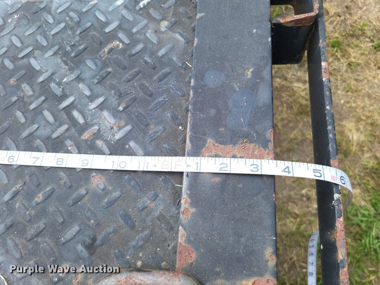 image for item LS9693 2011 Jerry James  flatbed trailer