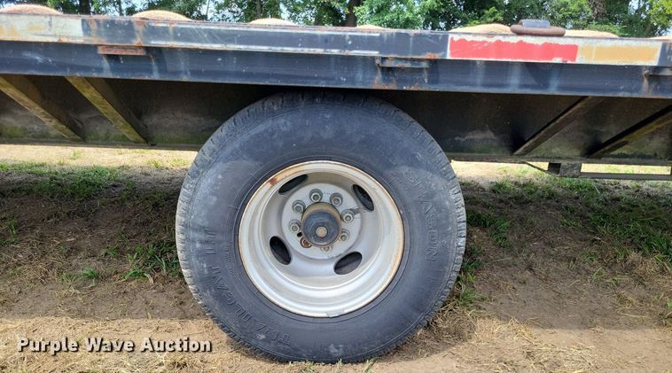 image for item LS9693 2011 Jerry James  flatbed trailer