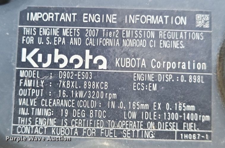 image for item LS9695 2007 Kubota RTV900  utility vehicle