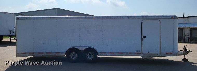 image for item LS9698 2006 Featherlite 4926-8628  enclosed cargo trailer