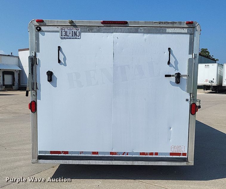 image for item LS9698 2006 Featherlite 4926-8628  enclosed cargo trailer