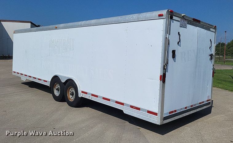 image for item LS9698 2006 Featherlite 4926-8628  enclosed cargo trailer