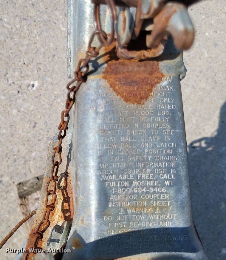 image for item LS9698 2006 Featherlite 4926-8628  enclosed cargo trailer