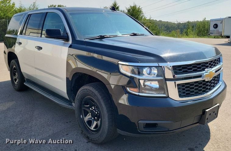 image for item LS9718 2016 Chevrolet Tahoe Police  SUV