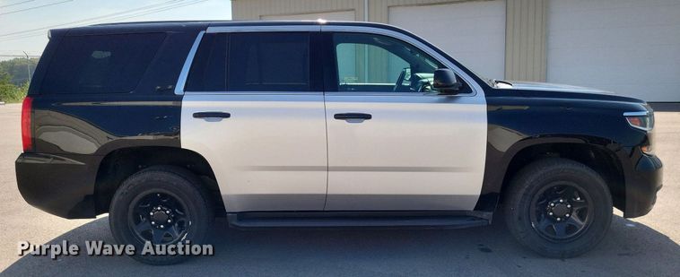 image for item LS9718 2016 Chevrolet Tahoe Police  SUV