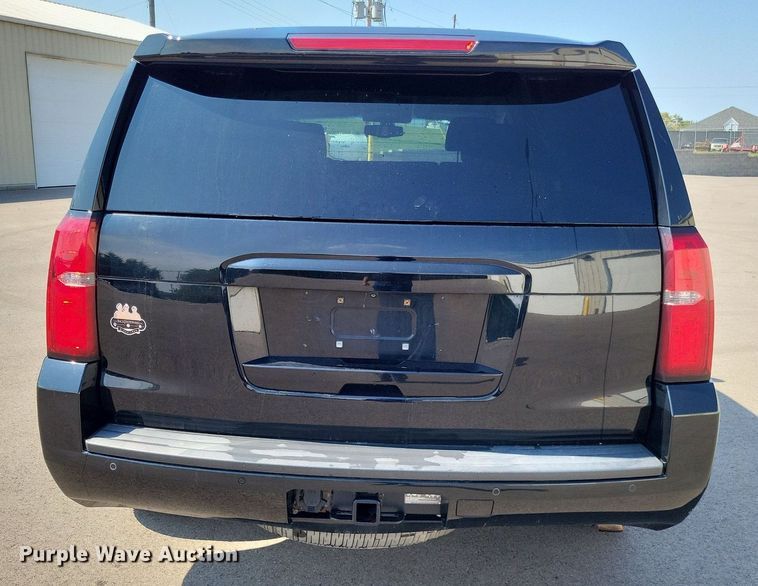 image for item LS9718 2016 Chevrolet Tahoe Police  SUV