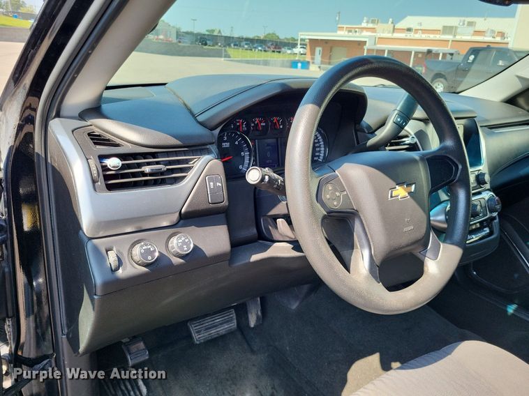 image for item LS9718 2016 Chevrolet Tahoe Police  SUV