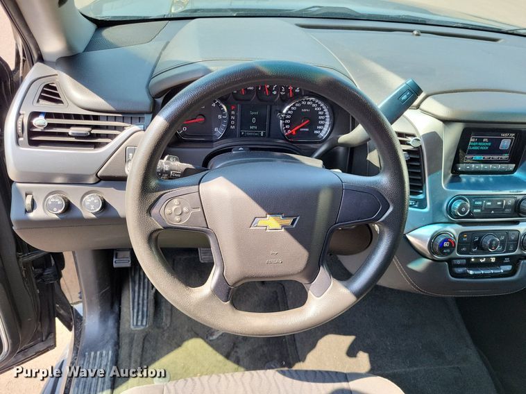 image for item LS9718 2016 Chevrolet Tahoe Police  SUV