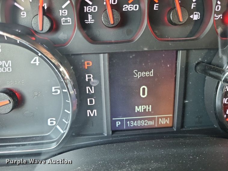 image for item LS9718 2016 Chevrolet Tahoe Police  SUV