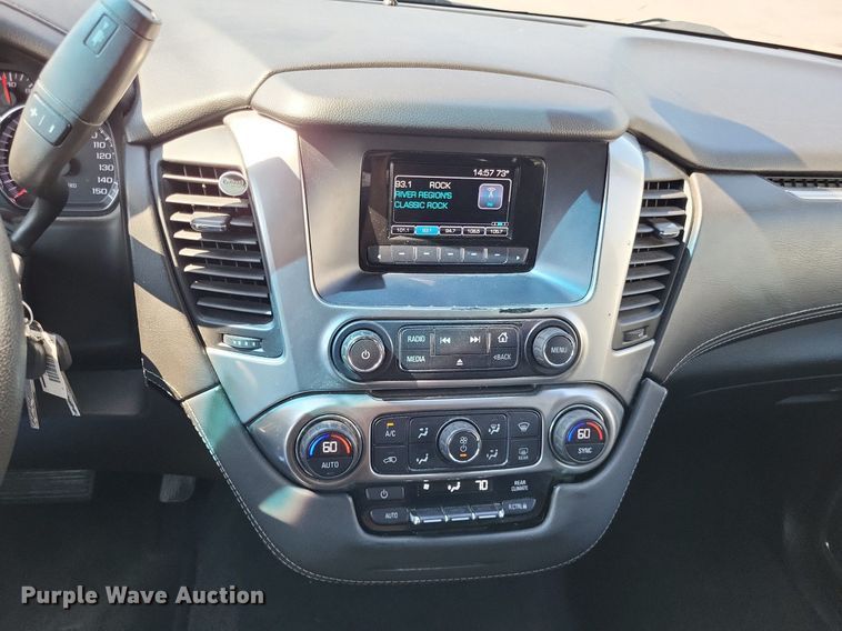 image for item LS9718 2016 Chevrolet Tahoe Police  SUV