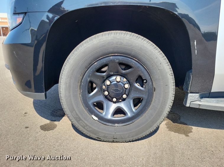 image for item LS9718 2016 Chevrolet Tahoe Police  SUV