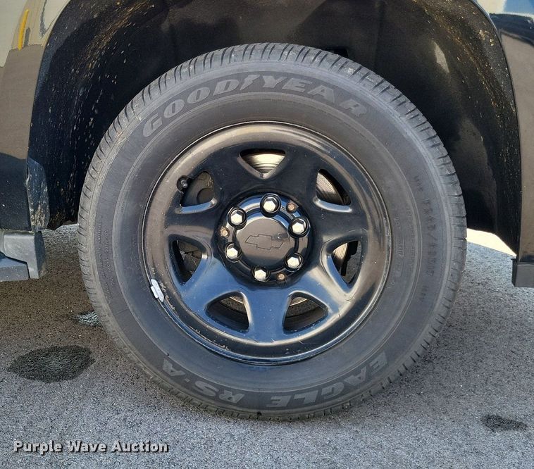 image for item LS9718 2016 Chevrolet Tahoe Police  SUV