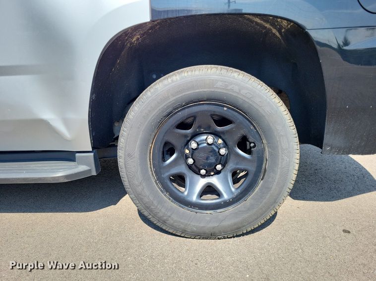 image for item LS9718 2016 Chevrolet Tahoe Police  SUV