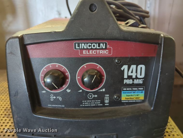 image for item LY9360 Lincoln Electric Pro-Mig 140  welder