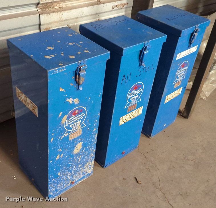 image for item LY9363 (3) Keef KT-50 welding rod ovens