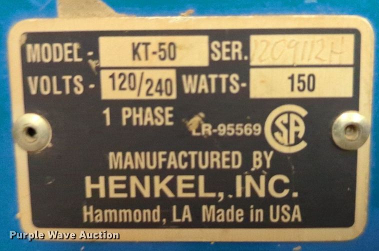 image for item LY9363 (3) Keef KT-50 welding rod ovens