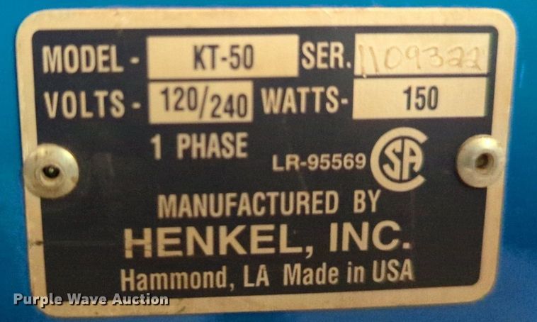 image for item LY9363 (3) Keef KT-50 welding rod ovens