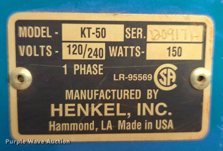 image for item LY9363 (3) Keef KT-50 welding rod ovens