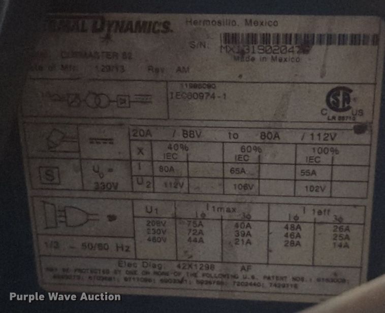 image for item LY9364 (2) plasma cutters