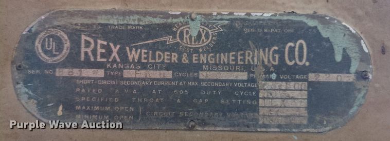 image for item LY9373 (2) spot welders