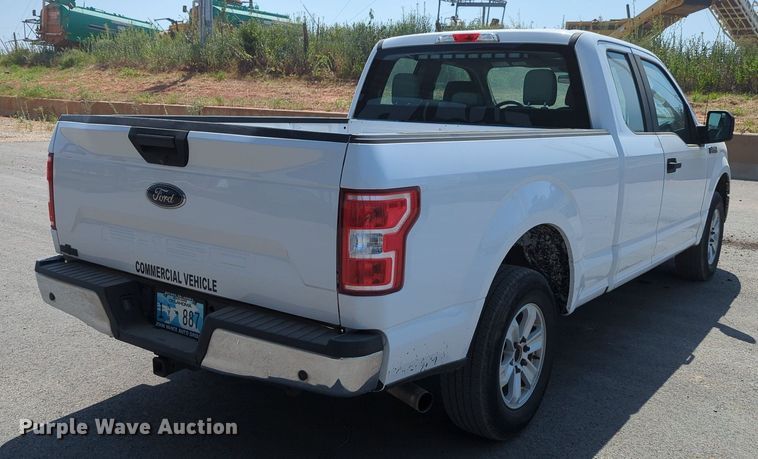 image for item LY9384 2020 Ford F150 SuperCab pickup truck