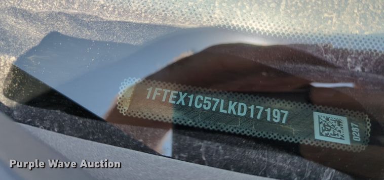 image for item LY9384 2020 Ford F150 SuperCab pickup truck