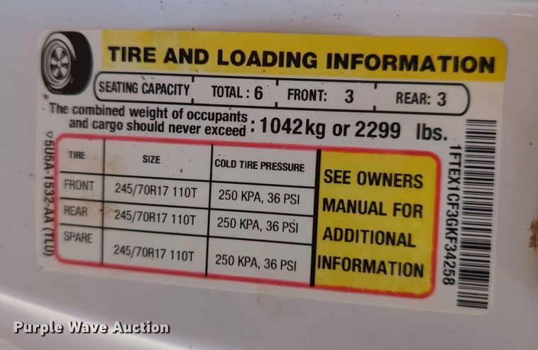 image for item LY9385 2016 Ford  F150 SuperCab pickup truck