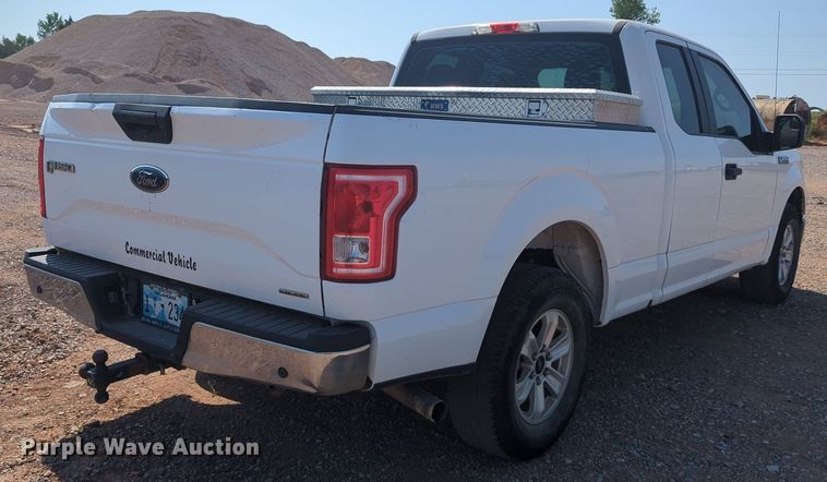 image for item LY9388 2016 Ford F150 SuperCab pickup truck