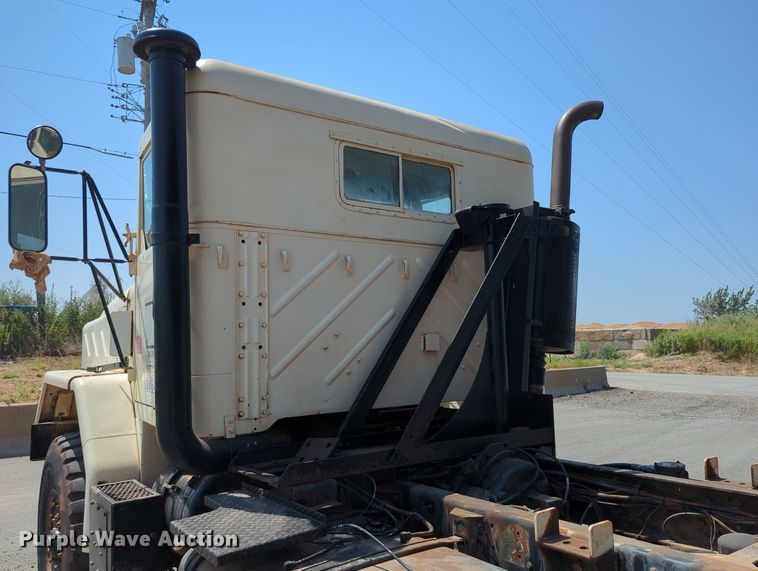 image for item LY9389 1990 BMY M923A2  truck cab and chassis