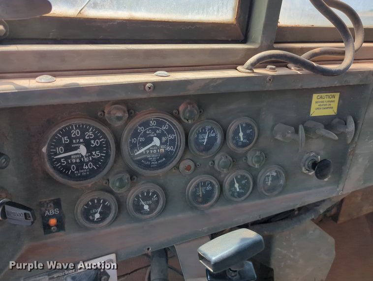 image for item LY9389 1990 BMY M923A2  truck cab and chassis